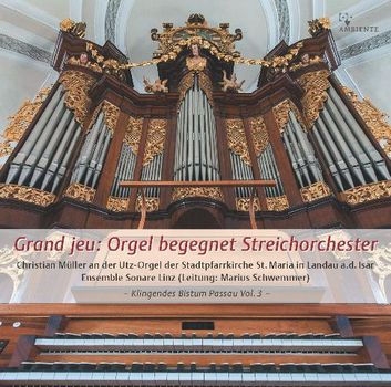 CD619  Grand jeu: Orgel begegnet Streichorchester  CD