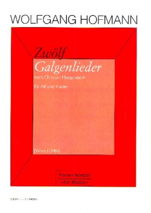 12 Galgenlieder H94N fr Alt und Klavier Partitur