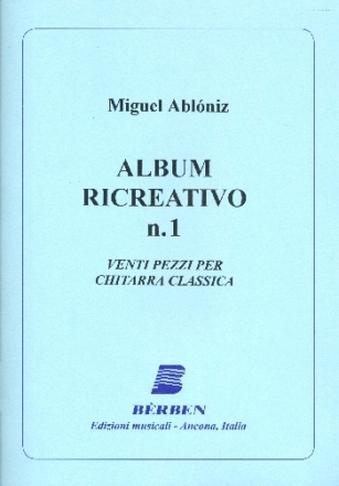 Album ricreativo no.1 pr chitarra