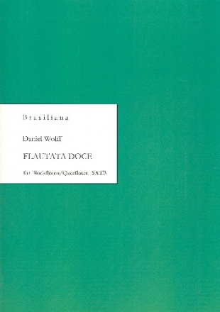 Flautata doce (+CD) fr 4 Blockflten (SATB) (Flten) Spielpartitur