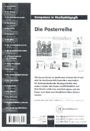 Poster Die Musik des Mittelalters