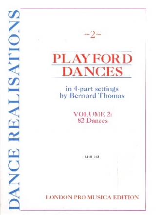 Playford Dances vol.2 for 4 instruments score