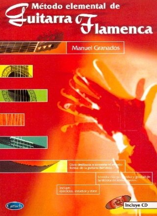 Mtodo elemental de Guitarra Flamenca (+CD) para guitarra/tablatura (sp)