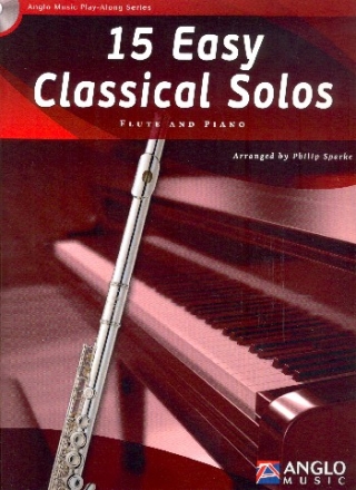 15 easy classical Solos (+CD) for flute and piano