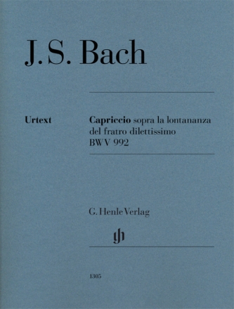 Capriccio sopra la lontananza del fratro dilettissimo BWV992 fr Klavier