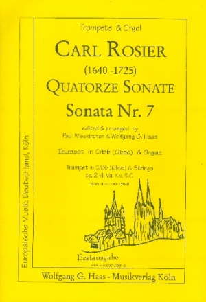 Sonate Nr.7 fr Trompete (Oboe), Streicher und Bc fr Trompete (Oboe) und Orgel