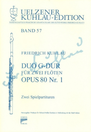 Duo op.80,1 fr 2 Flten 2 Spielpartituren