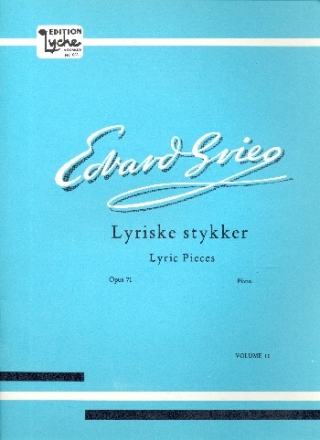 Lyric Pieces op71 for piano