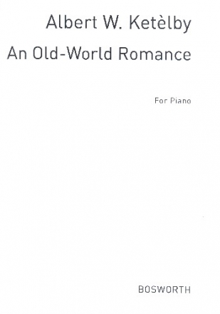 An old-World-Romance for piano archive copy