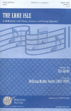 The Lake Isle for mixed chorus and instruments vocal score