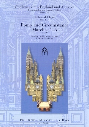 Pomp and Circumstance Marches op.39,1-5 fr Orgel