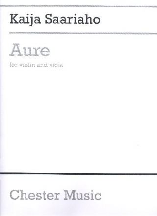 Aure for violin and viola score and parts,  archive copy