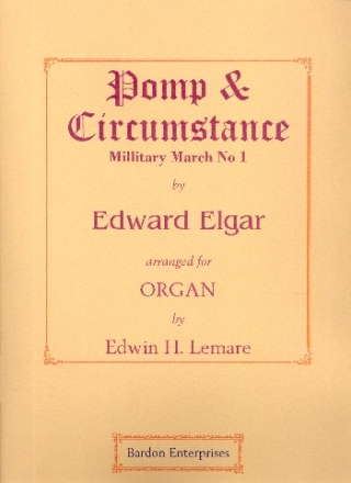 Pomp and Circumstance no.1 for organ