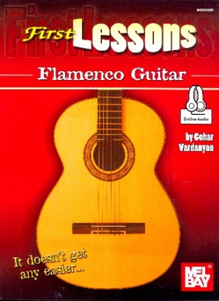 First Lessons (+Online Audio Access) for flamenco guitar/tab