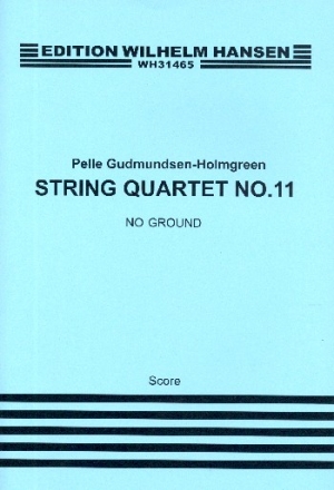 No Ground for string quartet score,  archive copy