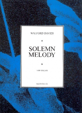 Solemn Melody for organ