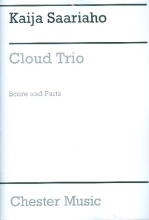 Cloud Trio for violin, ciola and cello score and parts,  archive copy