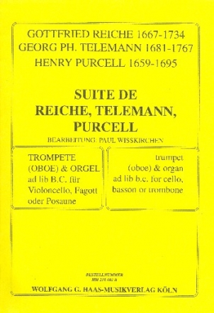 Suiten fr Trompete (Oboe) und Orgel (Violoncello/Fagott/Posaune ad lib)