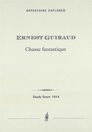 Chasse fantastique fr Orchester Studienpartitur