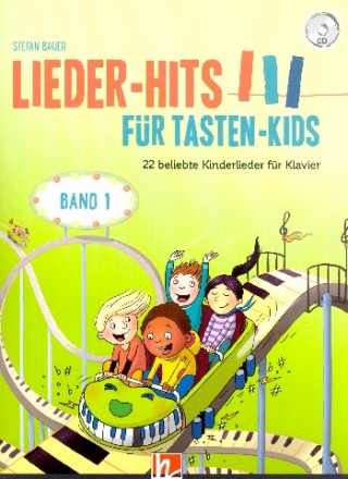 Liederhits fr Tasten-Kids Band 1 (+CD) fr Klavier (mit Texten)