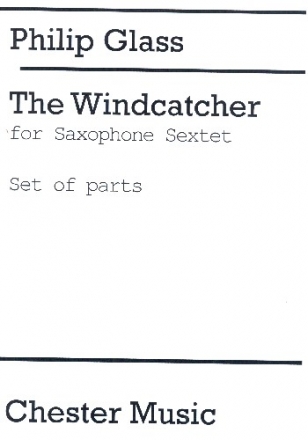 The Windcatcher for 6 saxophones score and parts