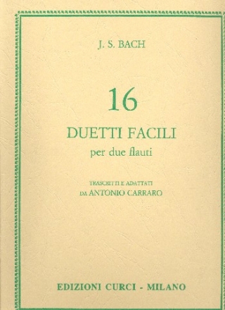 16 duetti facili per 2 flauti