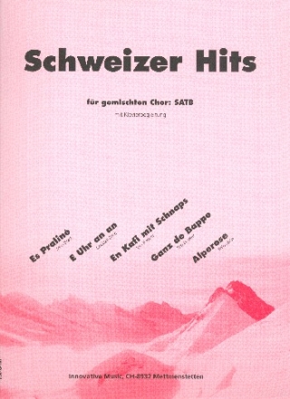 Schweitzer Hits fr gem Chor und Klavier Partitur