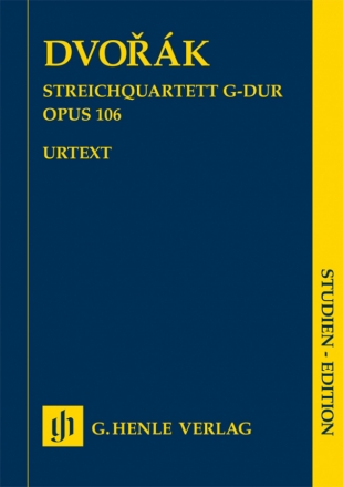 Quartett G-Dur op.106 fr 2 Violinen, Viola und Violoncello Studienpartitur