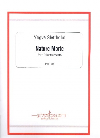 Nature morte for 10 instruments score