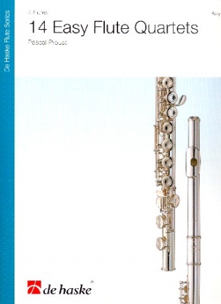 14 easy Flute Quartets for 4 flutes score and parts