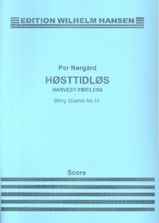 Quartet no.10 for string quartet study score