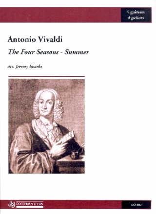 The four Seasons - Summer for 4 guitars score and parts