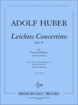 Leichtes Concertino op.36 fr Violine und Klavier