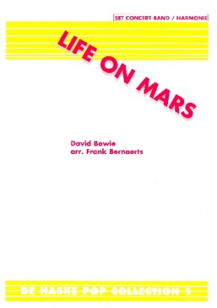 Live on Mars for concert band set of parts