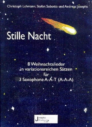 Stille Nacht fr 3 Saxophone (AAT/AAA) Partitur und Stimmen