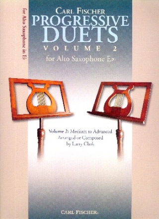 Progressive Duets vol.2 for 2 alto saxophones score