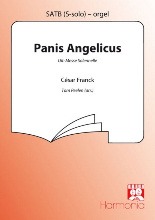 Panis Angelicus for mixed chorus and organ score (la)