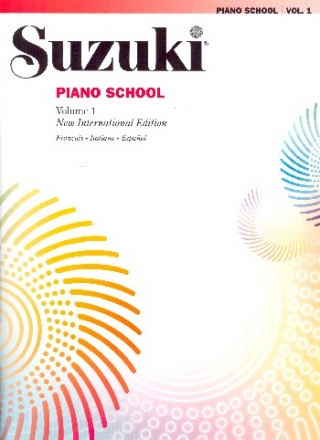 Suzuki Piano School vol.1 (it/frz/sp) for piano New International Edition