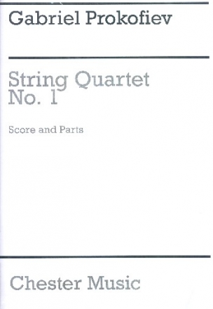 String Quartet no.1  score and parts,  archive copy