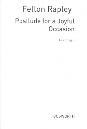 Postludium for a joyful Occasion for organ