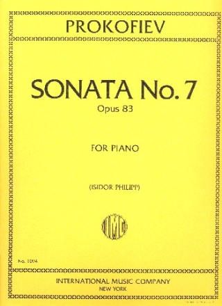 Sonate H-Dur Nr.7 op.83 fr Klavier