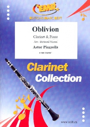 Oblivion for clarinet and piano