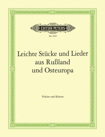 EP4797   Leichte Stcke und Lieder aus Russland und Osteuropa