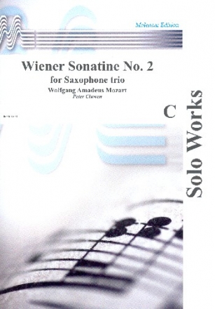 Wiener Sonatine no.2 for 3 saxophones (SA(T) score and parts