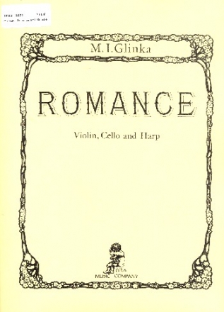 Romance for violin, cello and harp parts