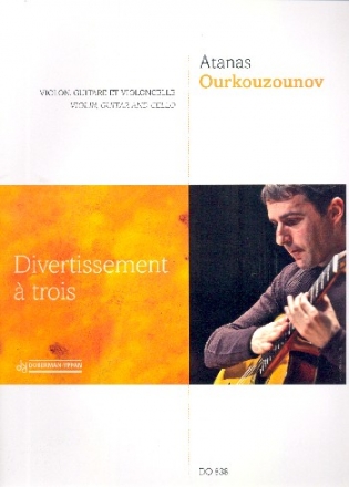 Divertissement  trois pour violon, guitare et violoncello partition et parties