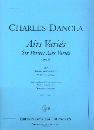 6 petites airs varis op.89 fr Violine und Klavier