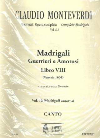 Madrigali Libro 8 vol.2 madrigali amorosi