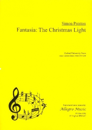 Fantasia: The Chriistmas Light for organ