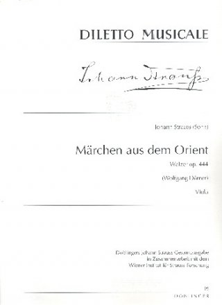 Mrchen aus dem Orient op.444 fr Orchester Viola